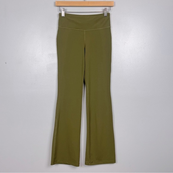 Athleta Other - Athleta Girl olive green High Rise Chit Chat Flare Pants, size XL/14.